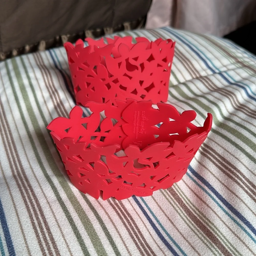 Make My Day Silicone Reusable Cup Sleeves